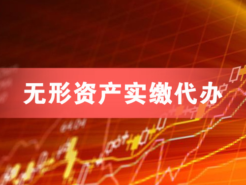 儋州无形资产实缴资本代办